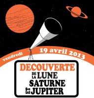 Découverte Lune Saturne Jupiter : Observation maintenue