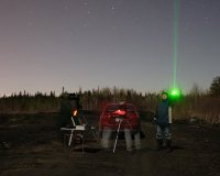 Laser vert aussi une aide précieuse a l'astro