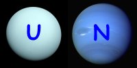 Uranus et Neptune... indiscutablement !!